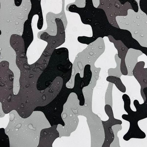 Army Black-White | 7*8 Feet | King Size | 100% Waterproof Bedsheet - Image 2