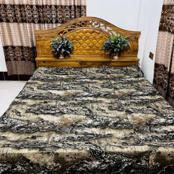Realtree Excape | Soft Fabrics | 7*8 Feet | King Size | 100% Waterproof Bedsheet