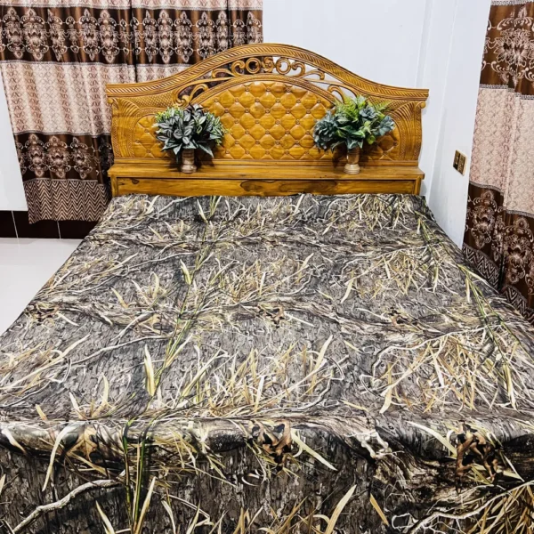 Mosy Oak | Soft Fabrics | 7*8 Feet | King Size | 100% Waterproof Bedsheet