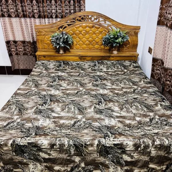 Realtree Max | Soft Fabrics | 7*8 Feet | King Size | 100% Waterproof Bedsheet