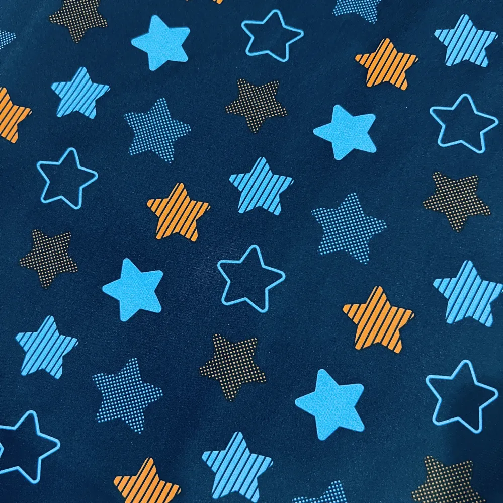 Star Carnival | 7*8 Feet | King Size | 100% Waterproof Bedsheet - Image 2