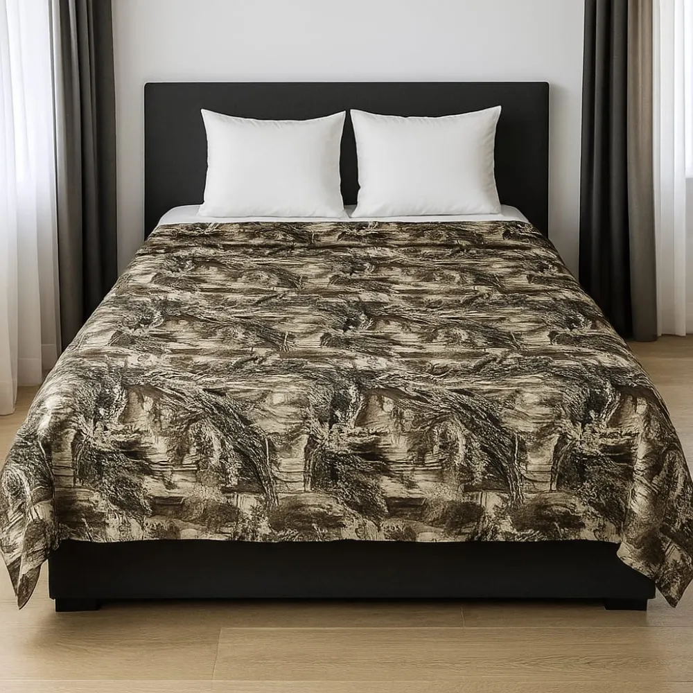 Realtree Max | Soft Fabrics | 6*7 Feet | Double Size | 100% Waterproof Bedsheet