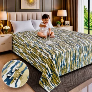 Bottomland | 6*7 Feet | Double Size | Super Soft Fabrics & 100% Waterproof
