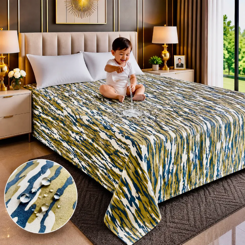 Bottomland | 6*7 Feet | Double Size | Super Soft Fabrics & 100% Waterproof