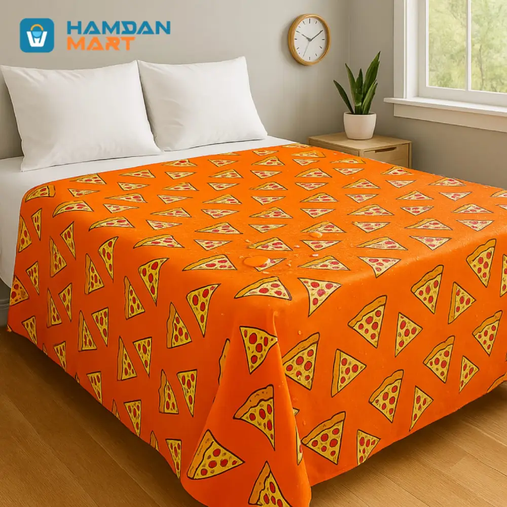 Pizzora | 6*7 Feet | Double Size | 100% Waterproof