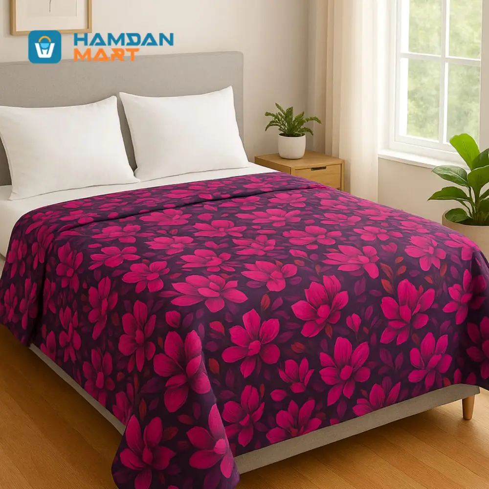 Zinora 3D Pinted | 6*7 Feet | Double Size | 100% Waterproof