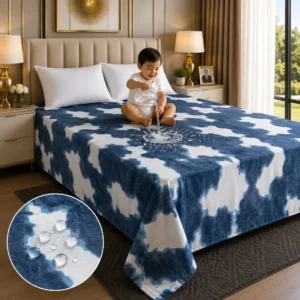 ONYX | 6*7 Feet | Double Size | Soft & 100% Waterproof Fabrics