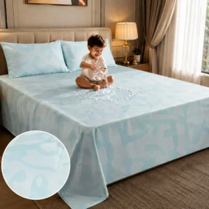Celior Luxury Waterproof Bedsheet 6*7' With Standard Two Pillow Covers