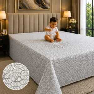 Arden | 6*7 Feet | Double Size | 100% Waterproof Bedsheet